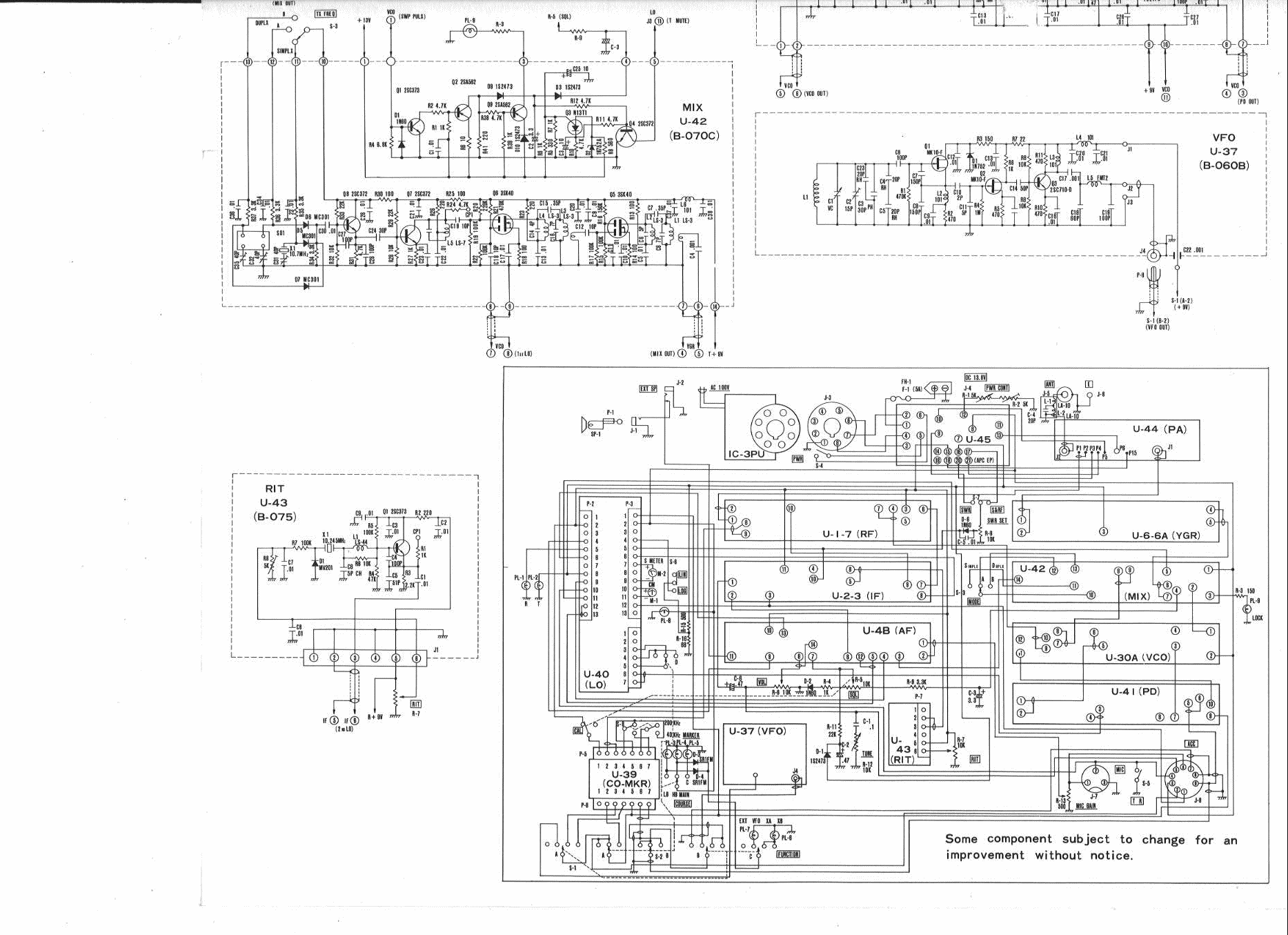939b3 Icom Ic A200 Wiring Diagram Wiring Library